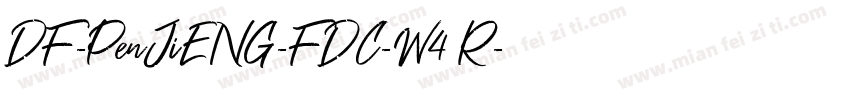 DF-PenJiENG-FDC-W4 R字体转换